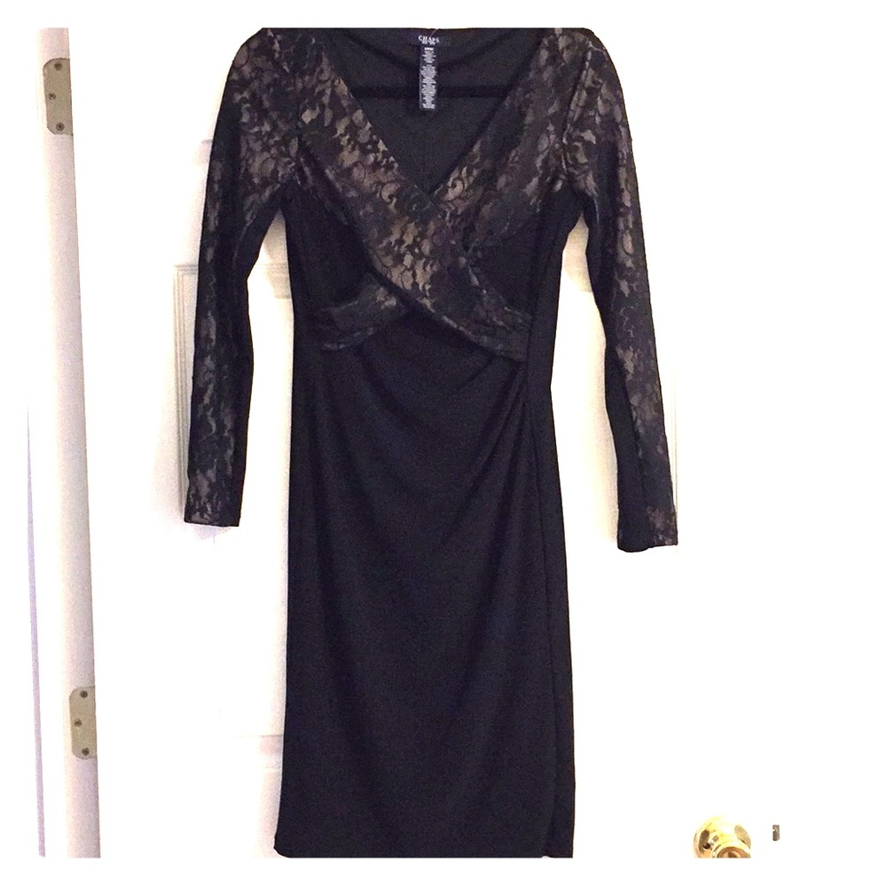 Black ‘slinky’ dress